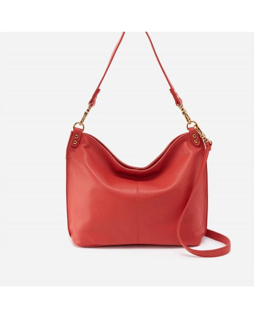 Hobo International Pier Shoulder Bag in Red Lyst