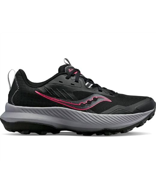 Saucony Black Blaze Tr Trail Running Sneakers