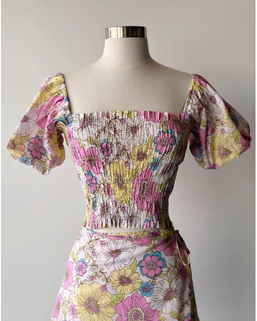 emory park Multicolor Phoebe Top