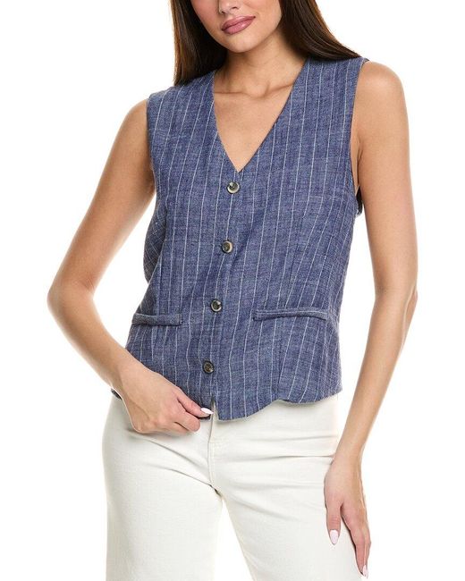 ANNA KAY Blue Danie Denim Vest