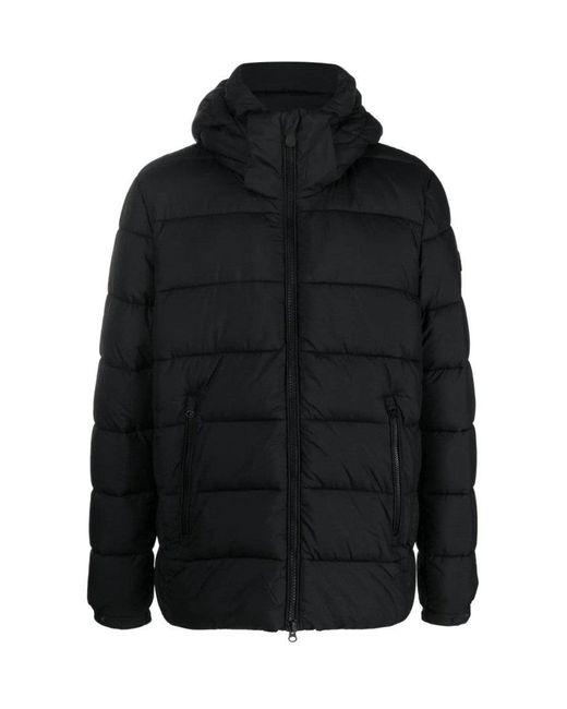Save The Duck Black Boris Mito Puffer Jacket for men