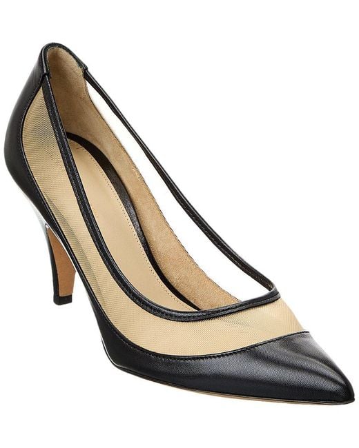 Khaite Metallic The River Mesh & Leather Pump