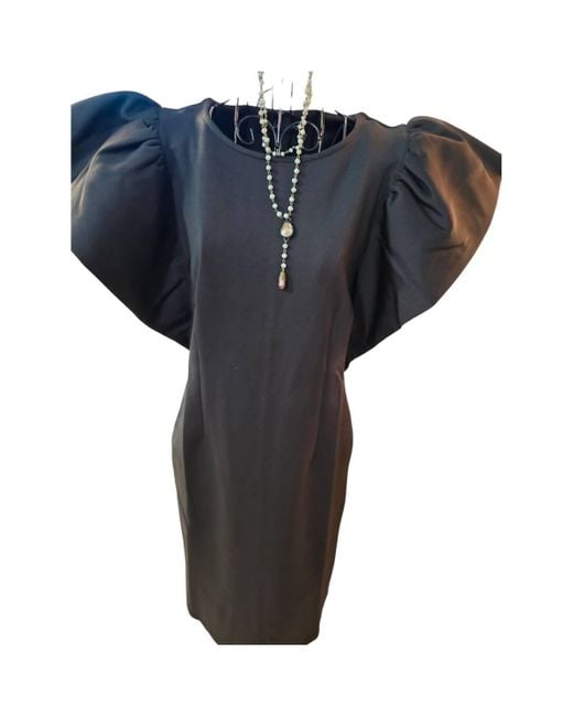 Pine Apparel Black Spring Has Sprung Dress