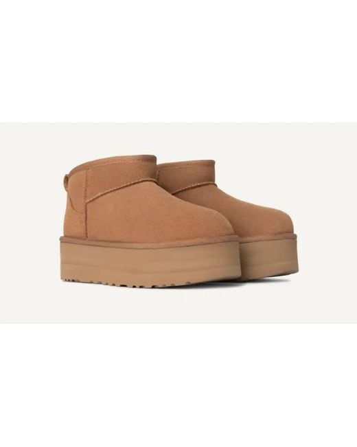 Ugg Black Classic Ultra Mini Platform Boots