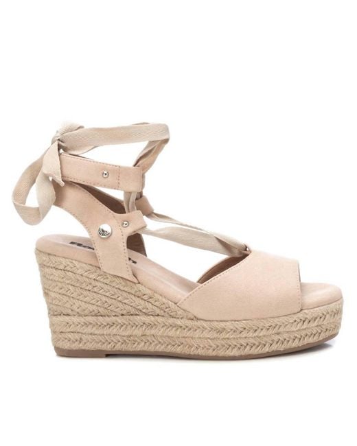 Xti Natural Wedge Sandals