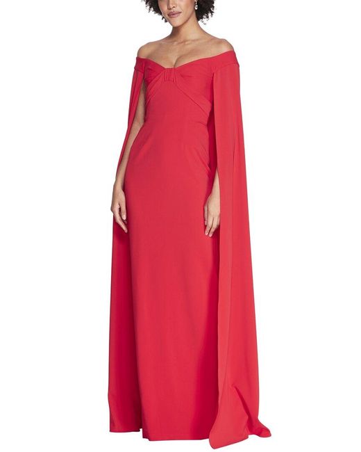 Marchesa Red Gown