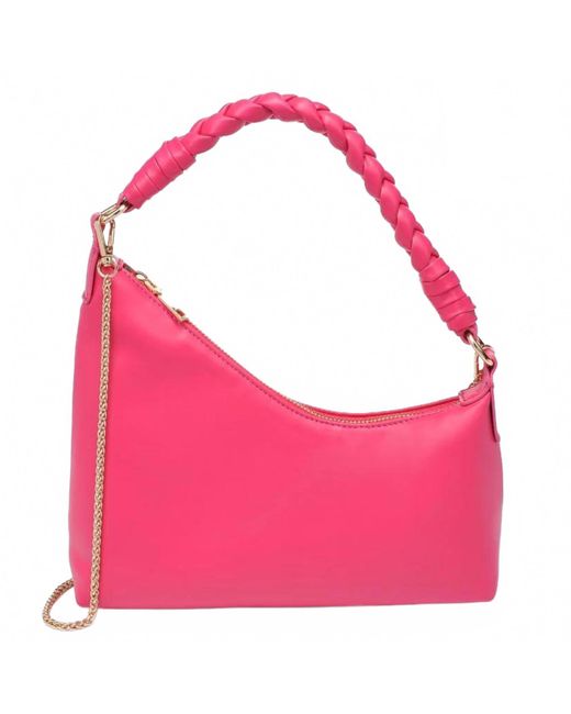 Urban Expressions Pink Taylor Asymmetrical Shoulder Bag