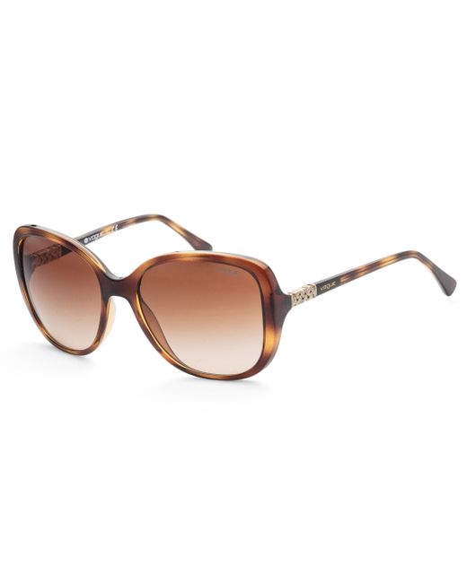 Vogue Brown 56mm Dark Havana Sunglasses Vo5154sb-w65613-56