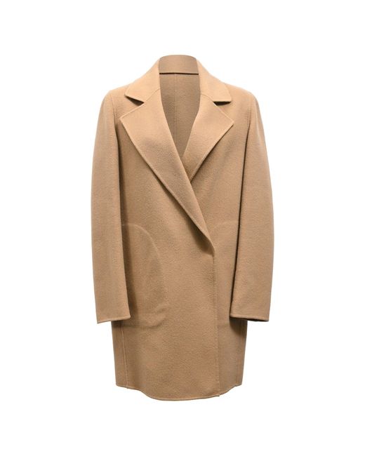 Theory Natural Secured Button Coat