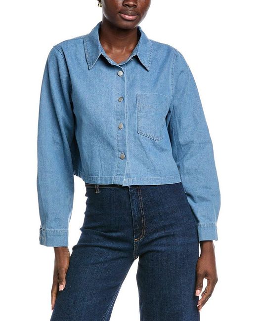 ANNA KAY Blue Antigua Top
