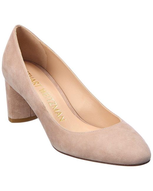 Stuart Weitzman Amata 60 Suede Pump in 