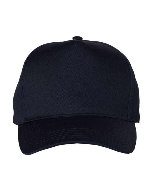 Valucap Blue Five-Panel Twill Cap for men