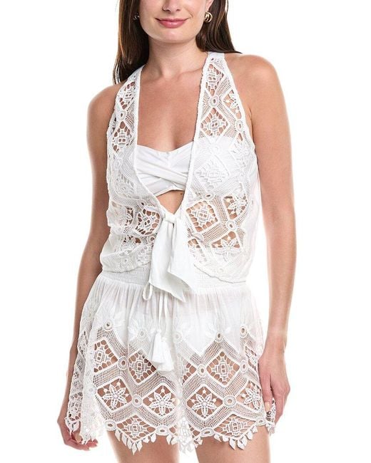 Ramy Brook White Macie Top