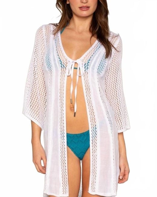 Elan White Playa Cover Up