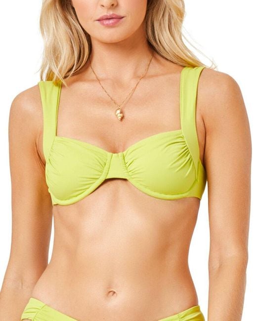 LSPACE Yellow Stella Top