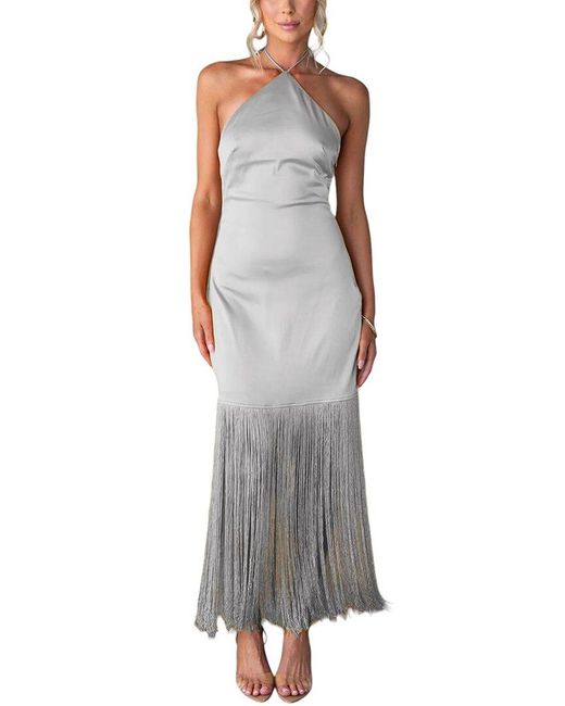 DELI S Women's Gray Maxi Dress