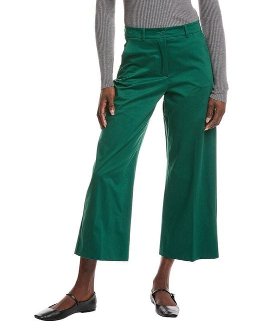 Weekend by Maxmara Green Urial Trouser