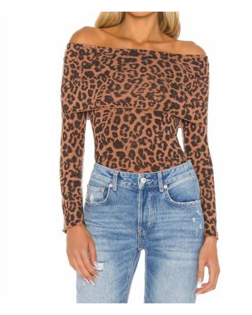 Brushed clearance leopard sweater