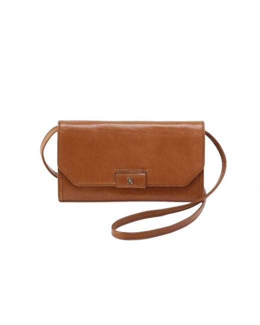 Hobo International Brown Romy Wallet Crossbody Bag