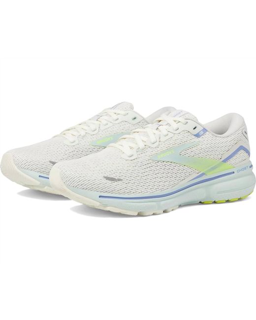 Brooks White Ghost 15 Running Shoes ( B Width )