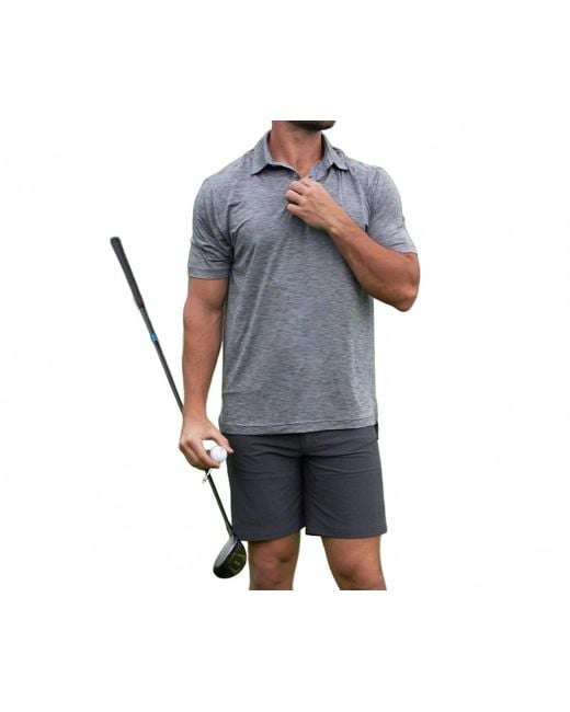 Southern Marsh Blue Marathon Performance Polo for men