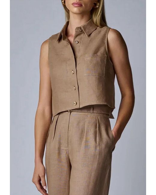 Hevron Brown Katja Top