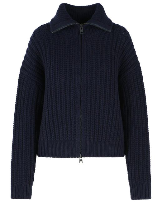 Closed Blue Wool Cardigan