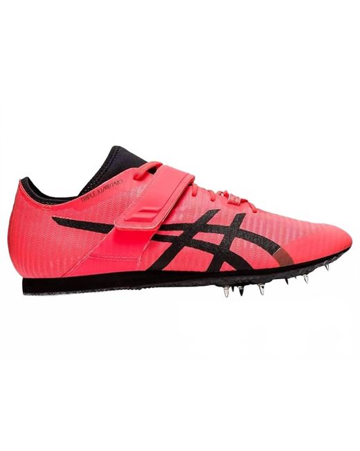 NEW ASICS men\'s triple jump pro 2 shoes in red/black ASICS Triple Jump Pro 2 - Triple Jump Club main image 2