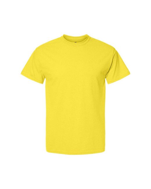 Hanes Yellow Essential-t T-shirt for men