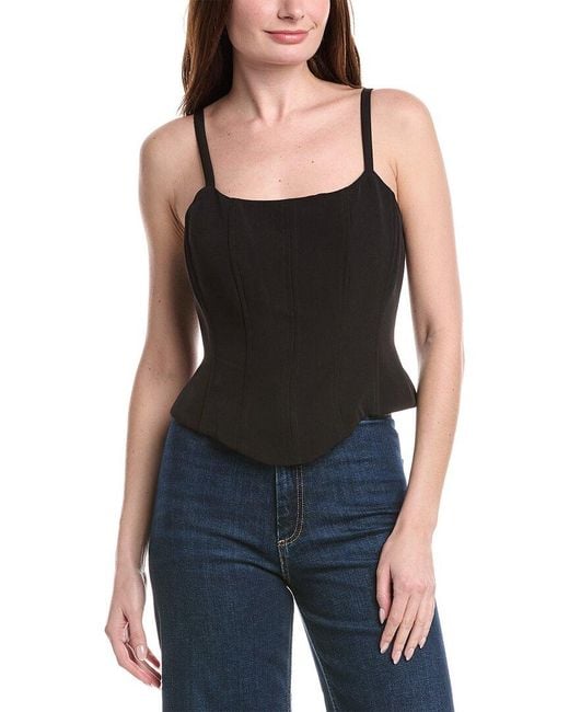 Tahari Black Top