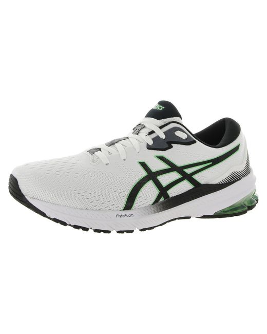 Asics Gt1000 11 Fitness Workout Running Shoes in White for Men Lyst
