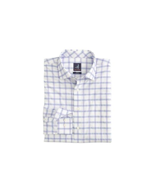 Johnnie-o White jagger Button Up Shirt for men