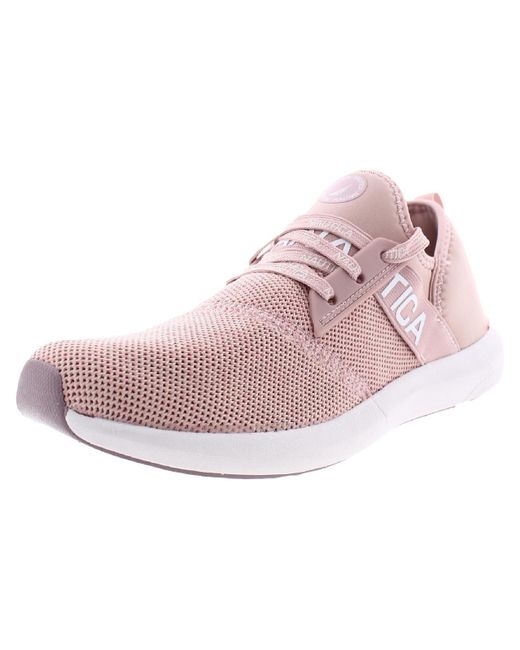 Nautica Pink Beela Workout Fitness Athletic And Training Shoes