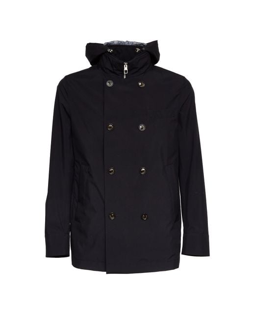 Montecore Blue Performance Urban Double-Breasted Jacket for men