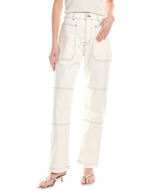 Madewell Natural 90's Lighthouse Straight Utility Jean