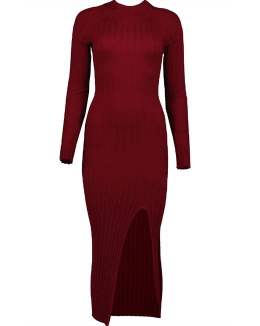 Bishop + Young Red Chloe Sweater Dress