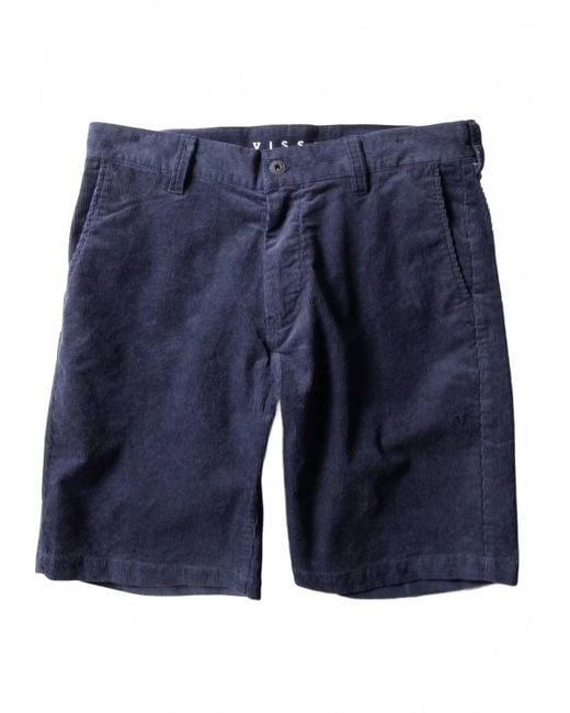 Vissla Blue Creators Port Cord Short for men
