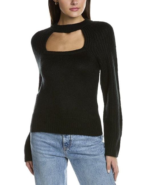 Design History Cutout Sweater in Black Save 35 Lyst