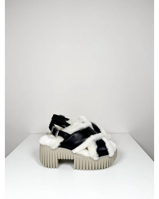 4Ccccees Multicolor Plia Puffy Sandals