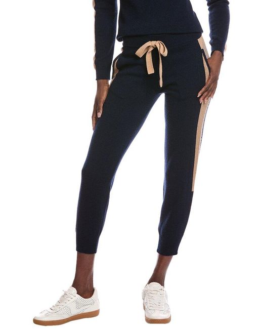 SCOTT & SCOTT LONDON Blue Angelina Cashmere Jogger