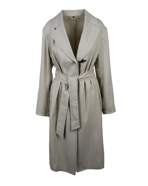 Fay Gray Canvas Overcoat