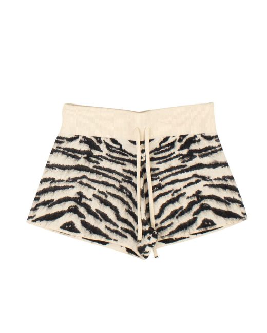 Amiri Multicolor Zebra Animal Jacquard Shorts