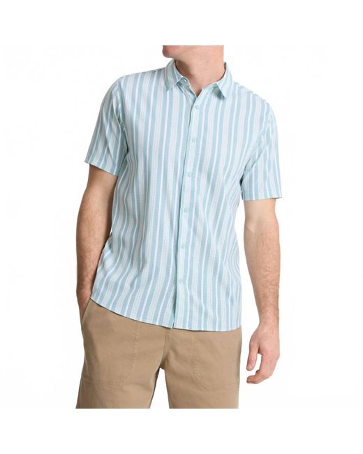 Roark Blue Bless Up Button Shirt for men