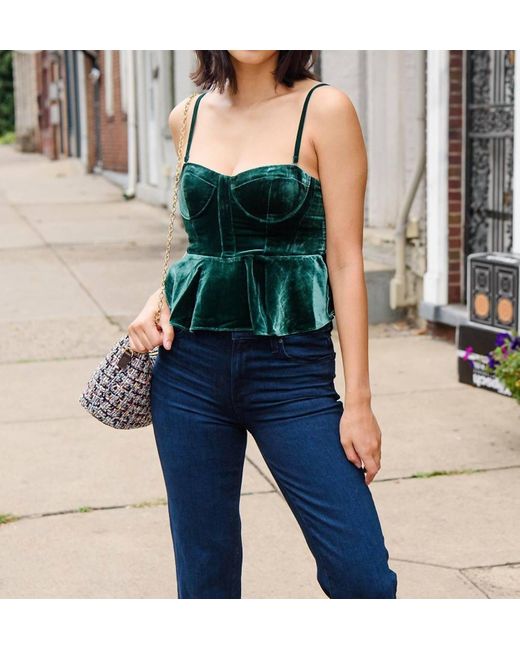 Cami NYC Blue Colette Bustier