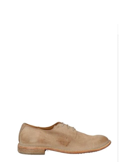 Moma Brown Leather Brogues for men