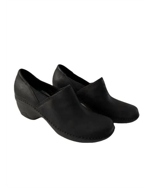 Merrell Black Emma Slip On Shoe - Medium Width