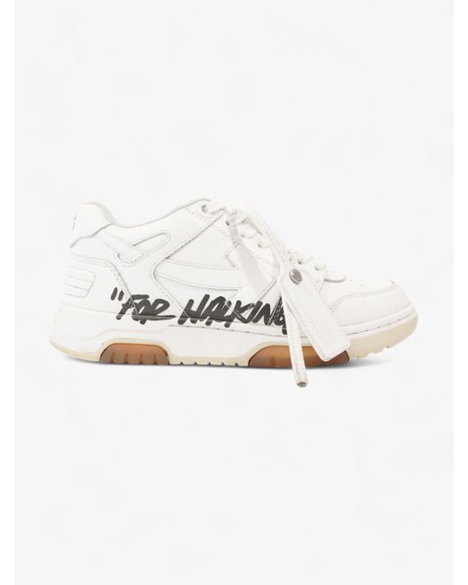 Off-White c/o Virgil Abloh White Off For Walking Sneakers / Leather