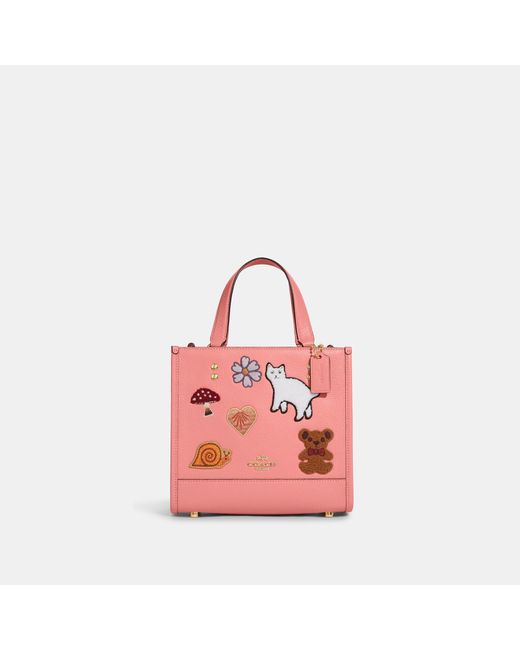 Coach Outlet Dempsey Tote 22 in Pink