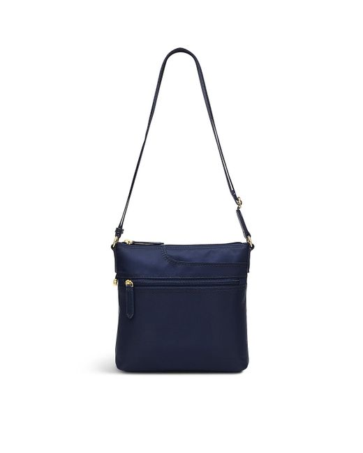 Radley Pocket Essentials Responsible Small Ziptop Crossbody in Blue