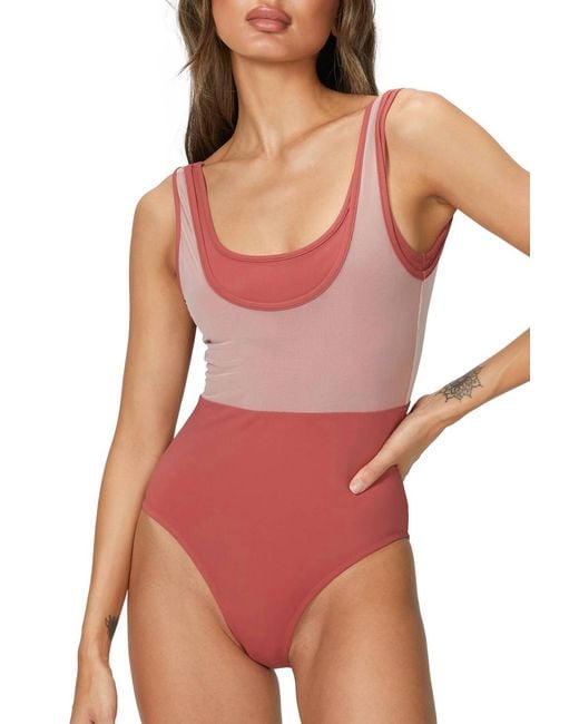 Beth Richards Red Capri One Piece